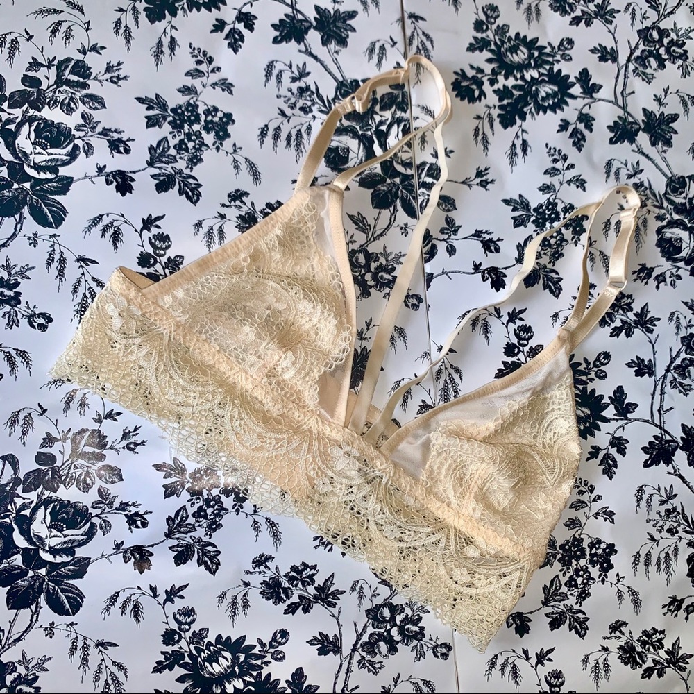Sheer Charlotte Russ bralette NWOT